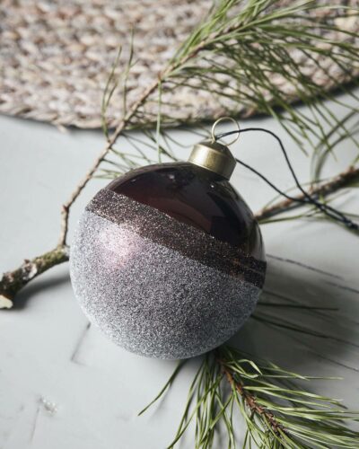 Weihnachtskugel Bordeaux von House Doctor