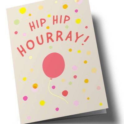 Klappkarte | Hip Hip Hourray