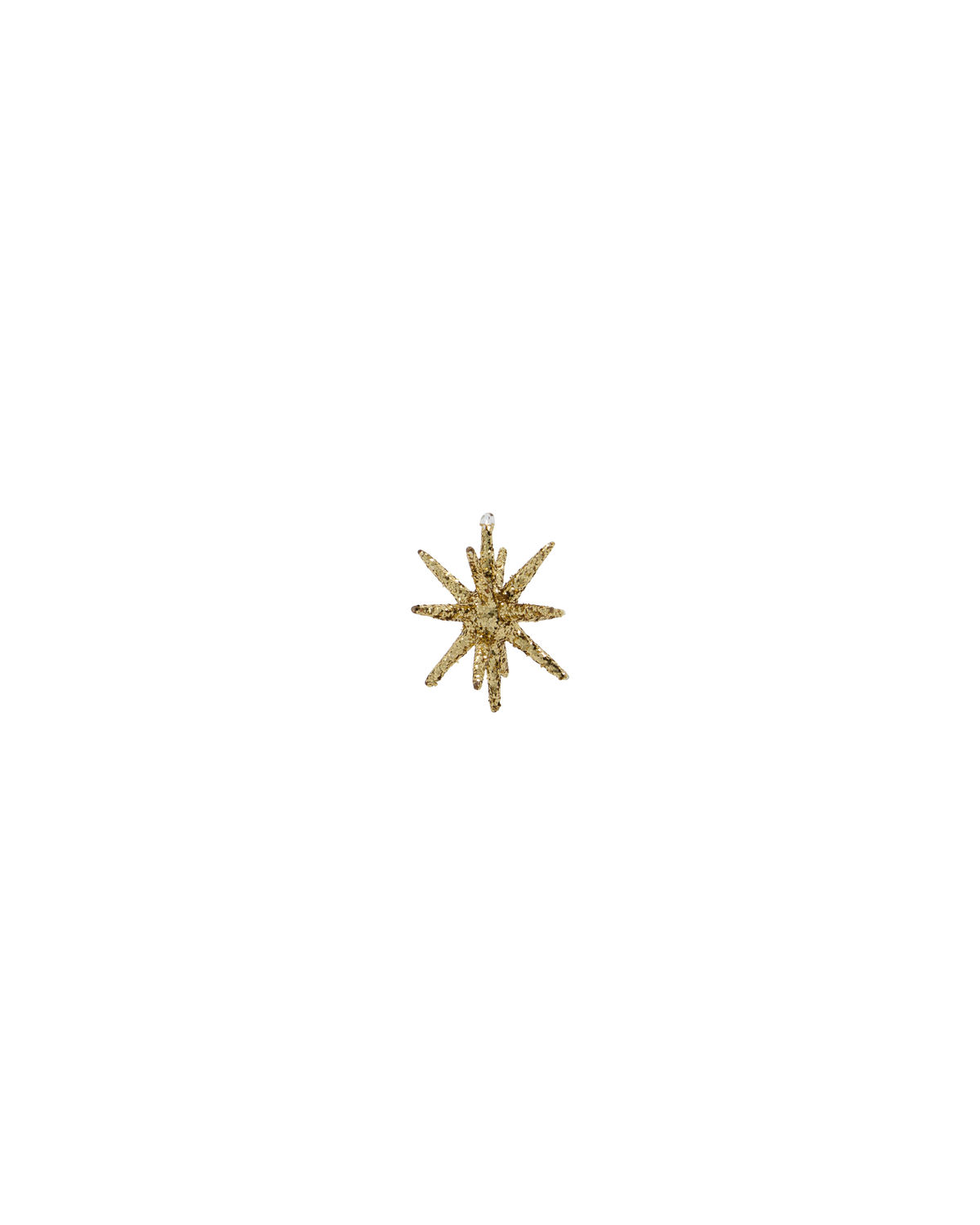 Stern SPIKE | Ø7,5cm | Gold mit Glitzer | House Doctor