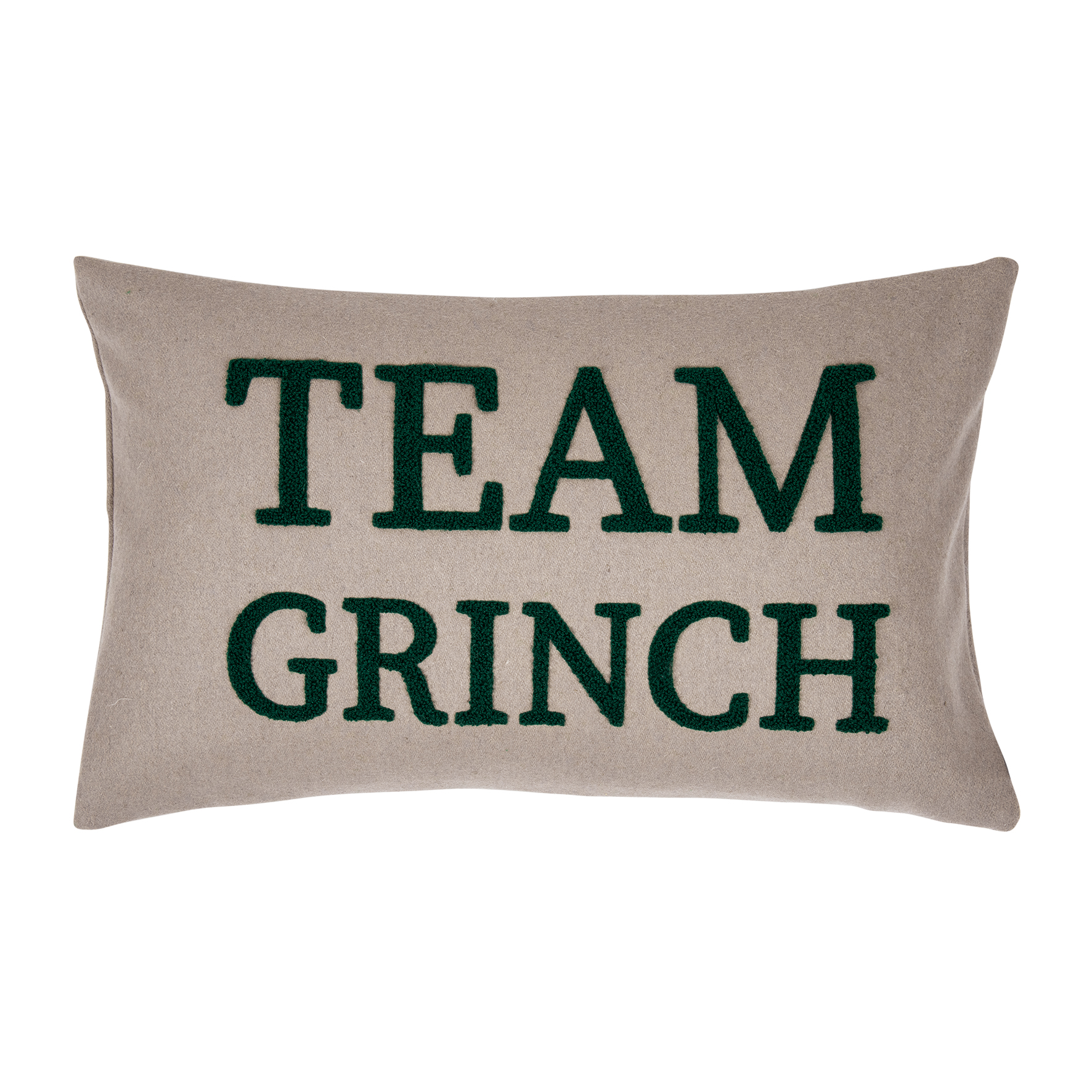 Kissenhülle | Team Grinch | Natural | 30×50 cm