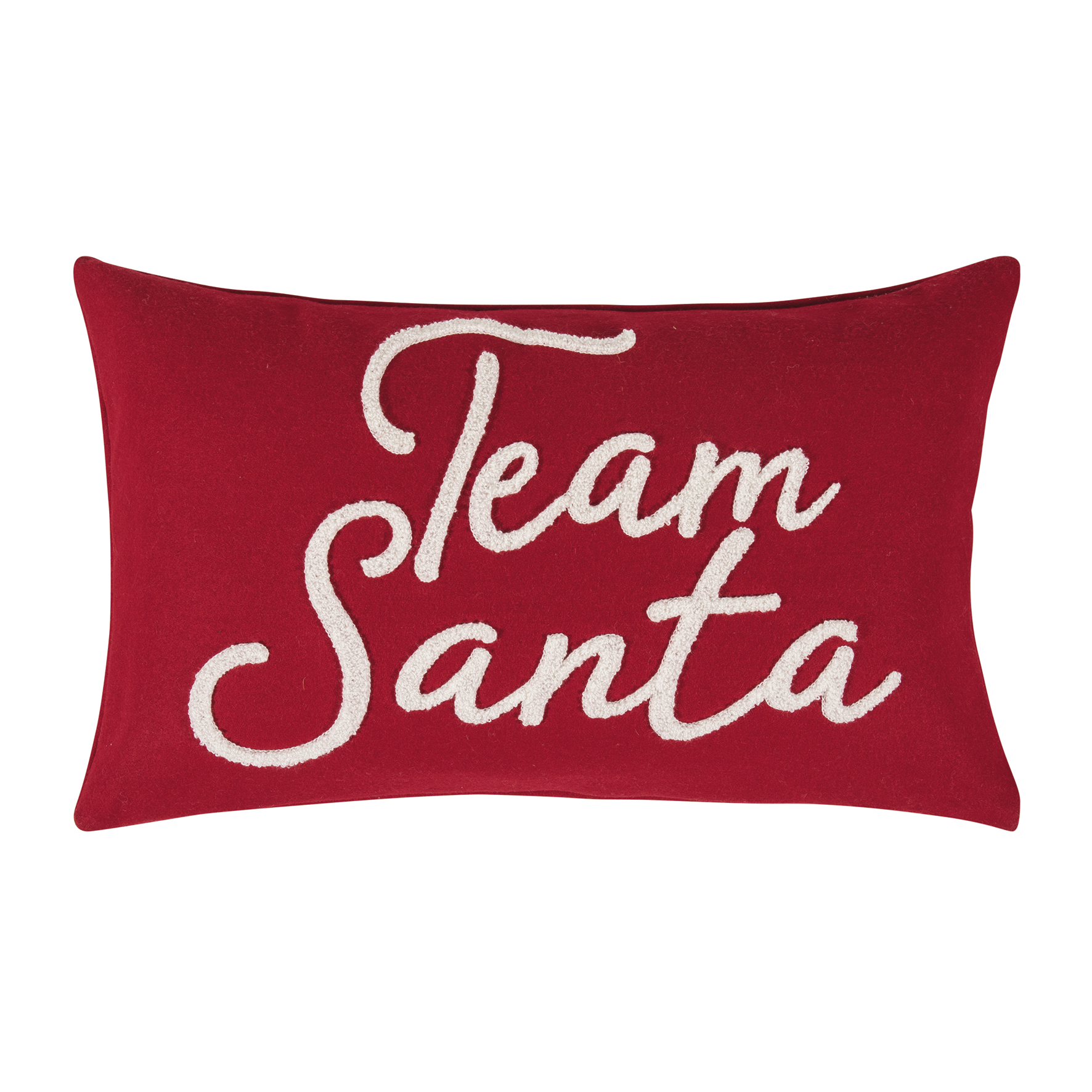 Kissenhülle | Team Santa | Rot | 30×50 cm