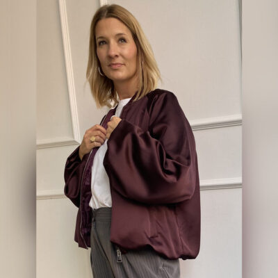 Blousonjacke gefüttert | Bordeaux