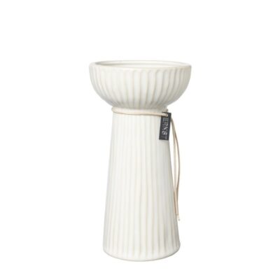Hyazinthenvase Lökvas | weiß | 19cm | ERNST