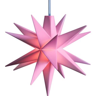 Baby Stern - 18 Zacker | rosa | Ø 8cm