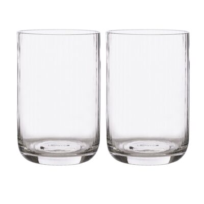 Trinkglas geriffelt | ERNST | 500ml