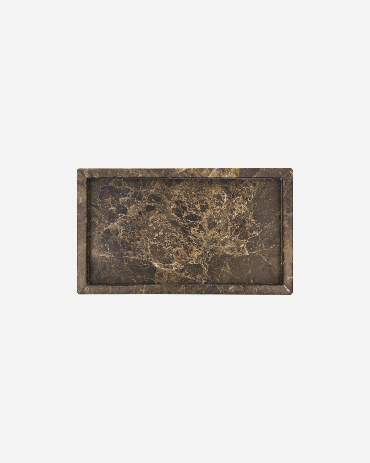 Dekotablett ABLE | braun | Marmor | House Doctor
