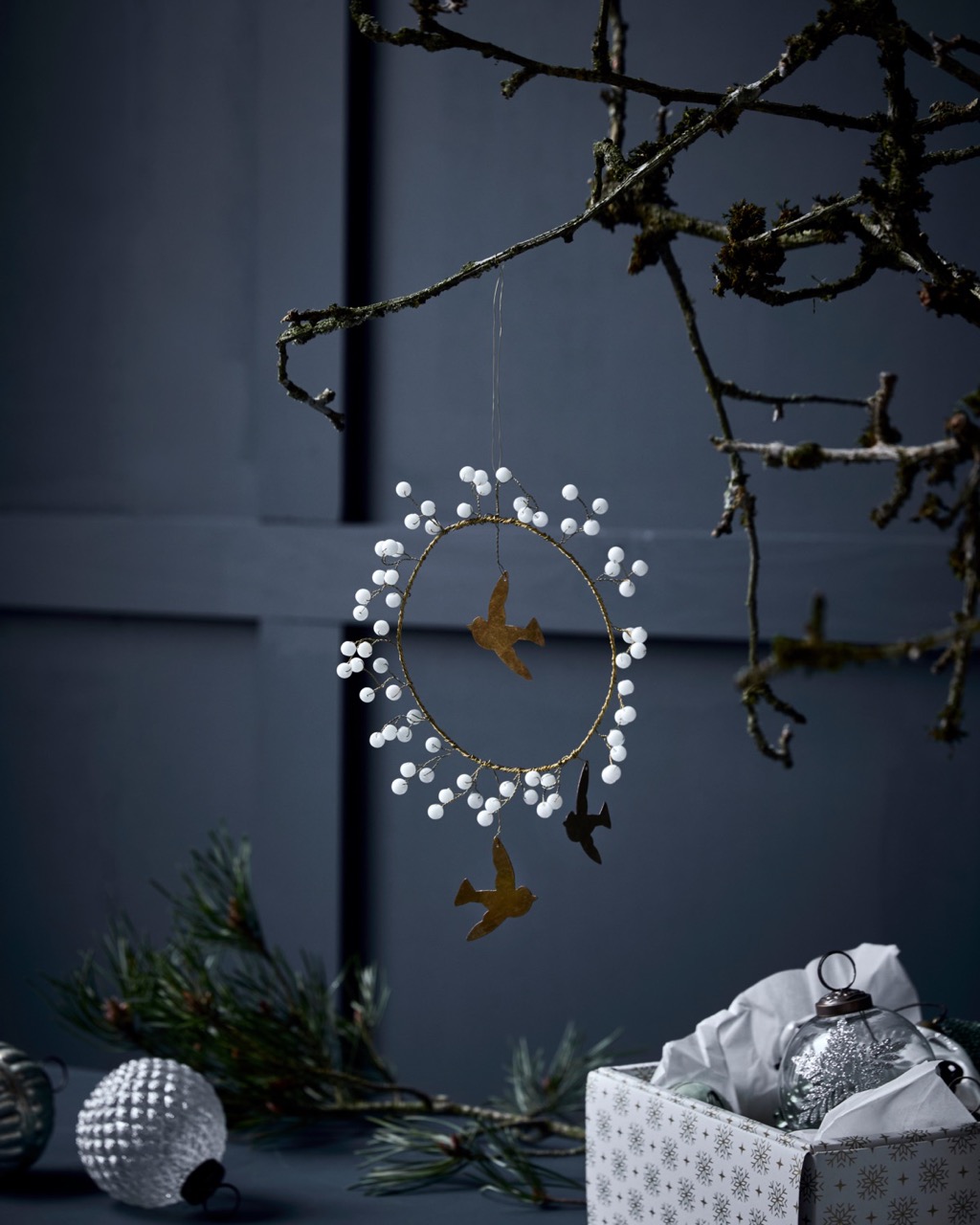 Weihnachtsornamente | Glasperlen | Ø 10 cm | House Doctor – Bild 3