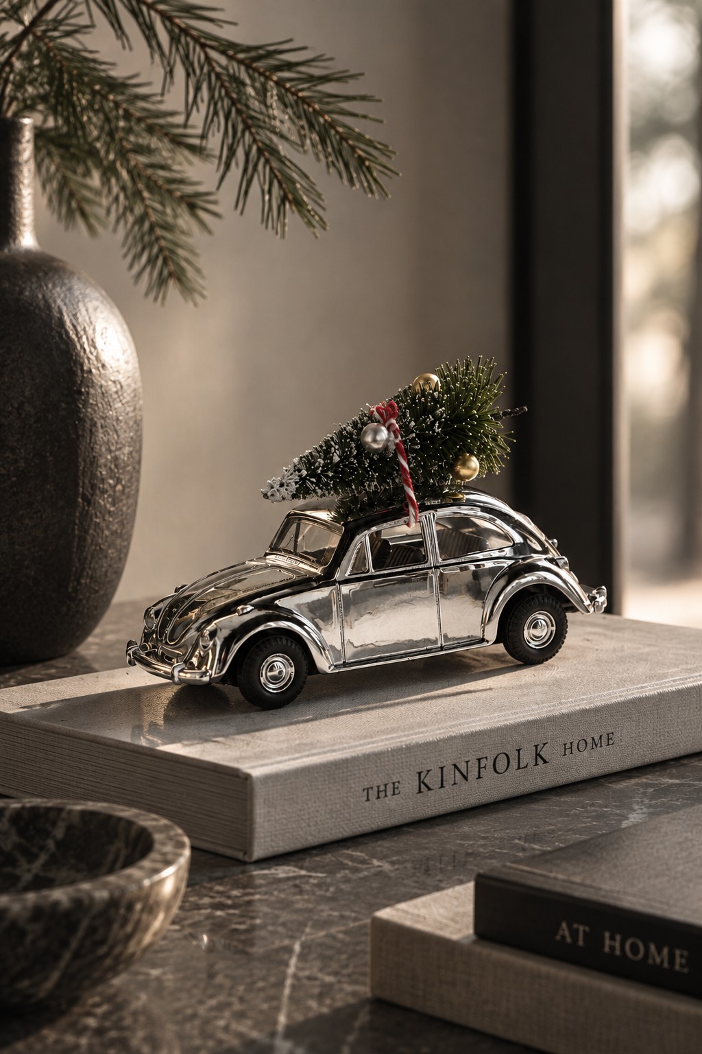 Miniatur-Auto | Silber | 8,5 cm | House Doctor