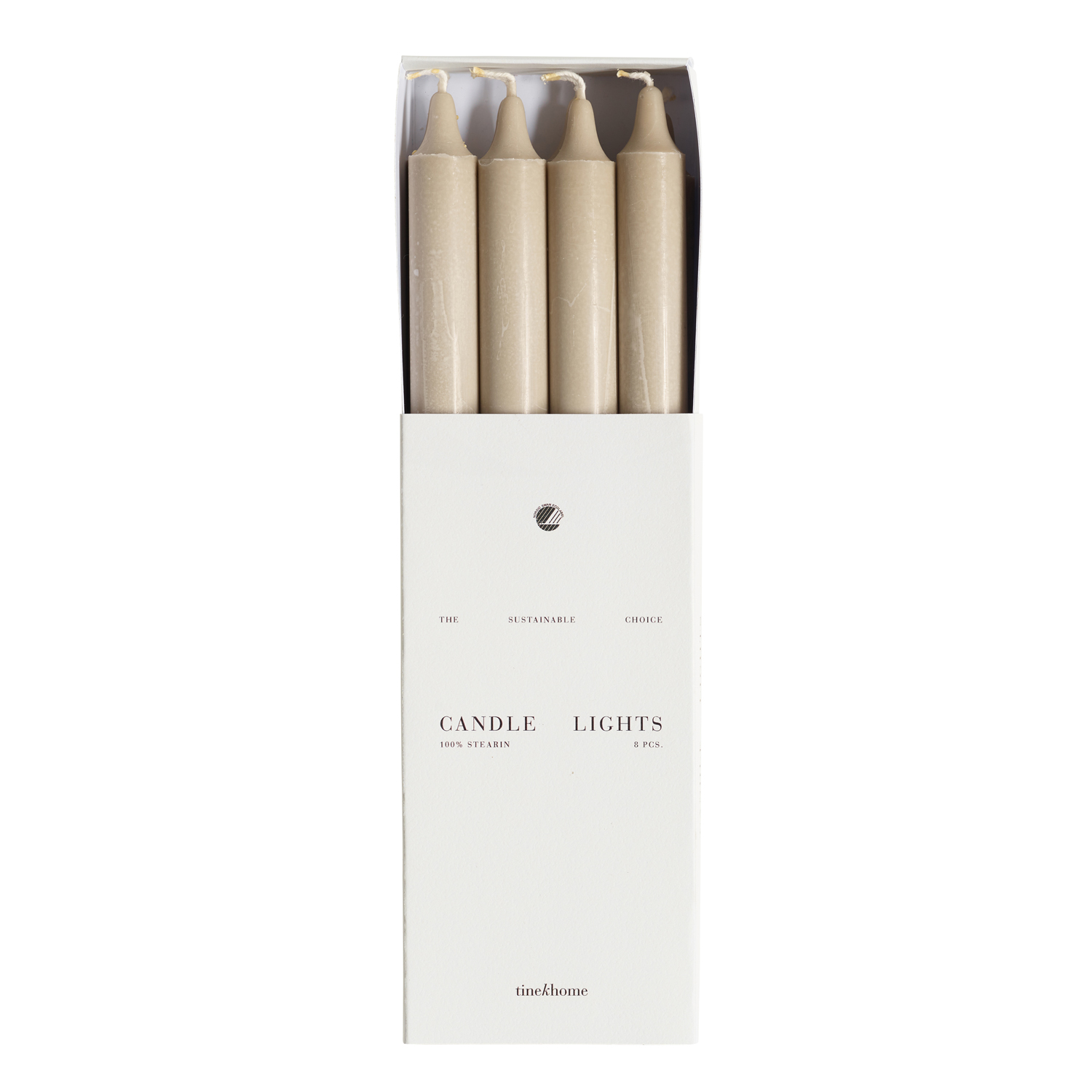 Stabkerzen TineK Home | Sand |  8er Set
