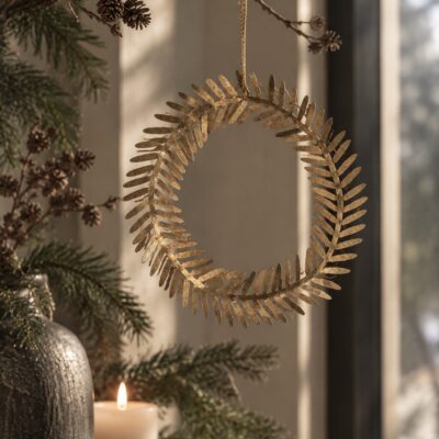 Weihnachtsornament | Messing |  9 cm Ø | House Doctor