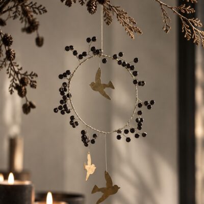 Weihnachtsornament | Schwarz & Messing | House Doctor