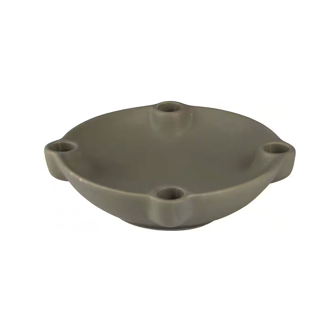 Keramik Adventsschale Beige