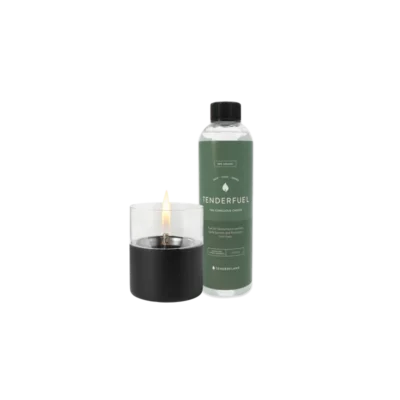 Geschenkset Lilly 10 & 0.5L Tenderfuel | black | Tenderflame