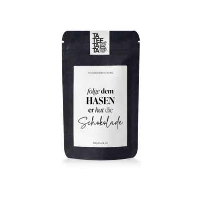 Folge dem Hasen | Rooibosteemischung | Schokoladen Geschmack | 15g
