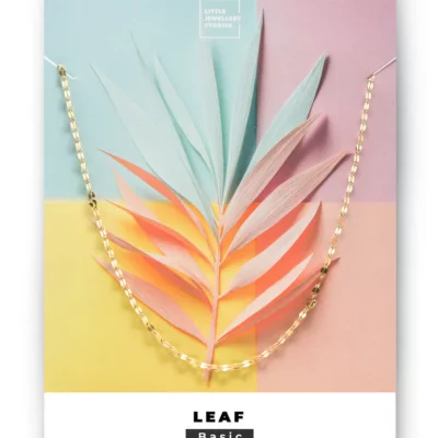 Basic Halskette LEAF | Gold