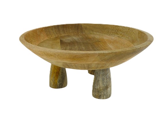 Schale Aki | S | Ø25cm | Mangoholz