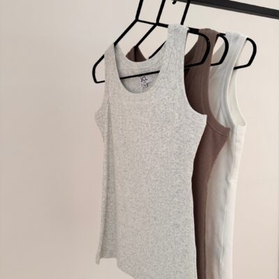 Ripp Tanktop Basic | Lightgrey