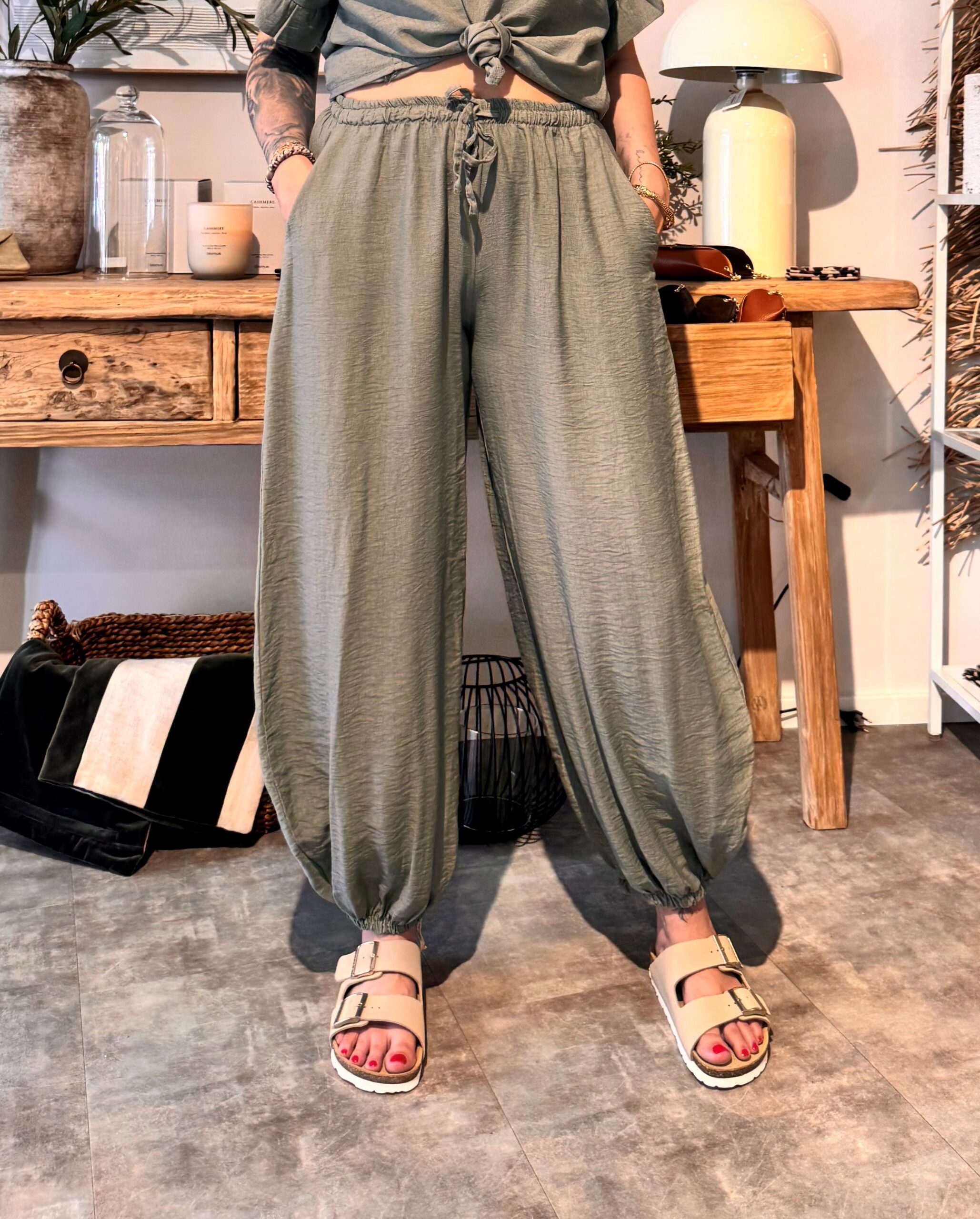 Wild Breeze Shirt | Oliv – Bild 2