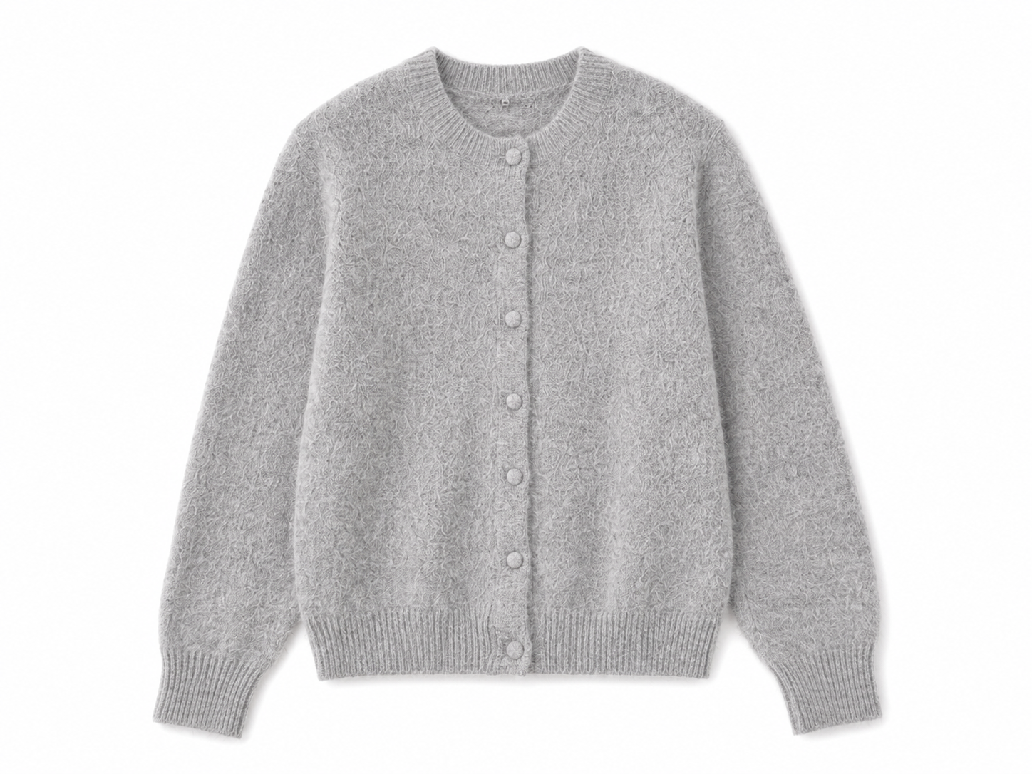 The Signature Cardigan | Grau