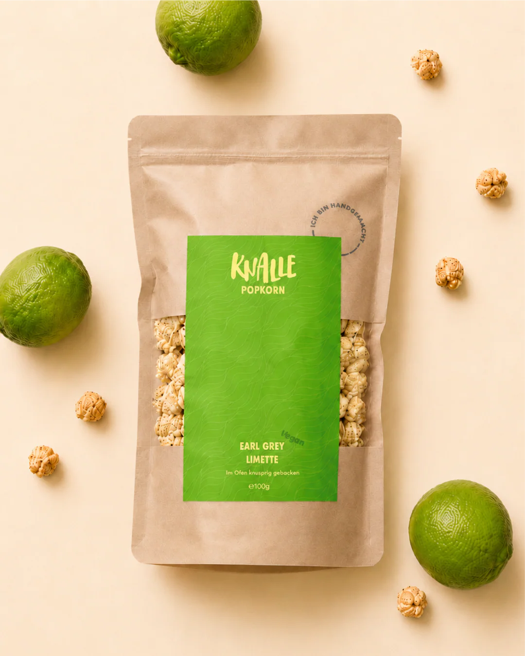 Popcorn | Earl Grey Limette - vegan & saisonal – Bild 2