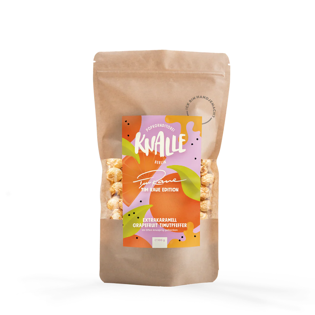 Popcorn | Extrakaramell Grapefruit Timutpfeffer – limitierte Tim Raue Edition