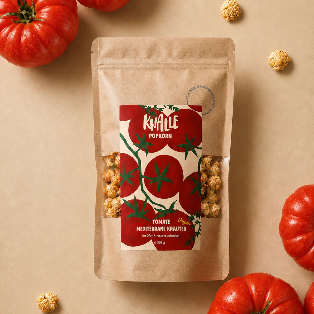 Popcorn | Tomate Mediterrane Kräuter - vegan & saisonal – Bild 4