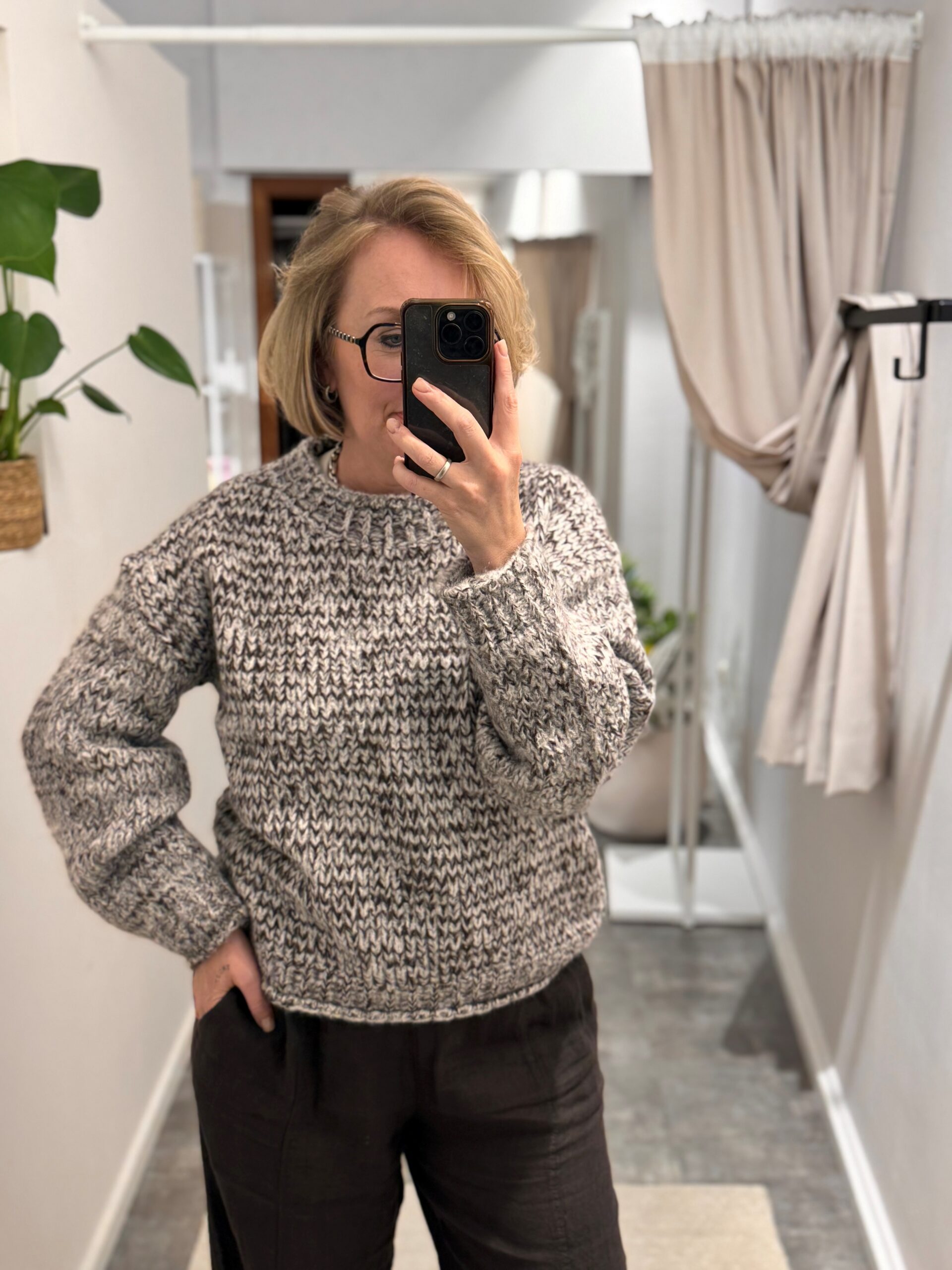 Strickpullover | Mokka Creme
