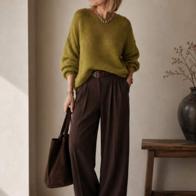 Alpaka Pullover | U-Boot Ausschnitt | Pistazie