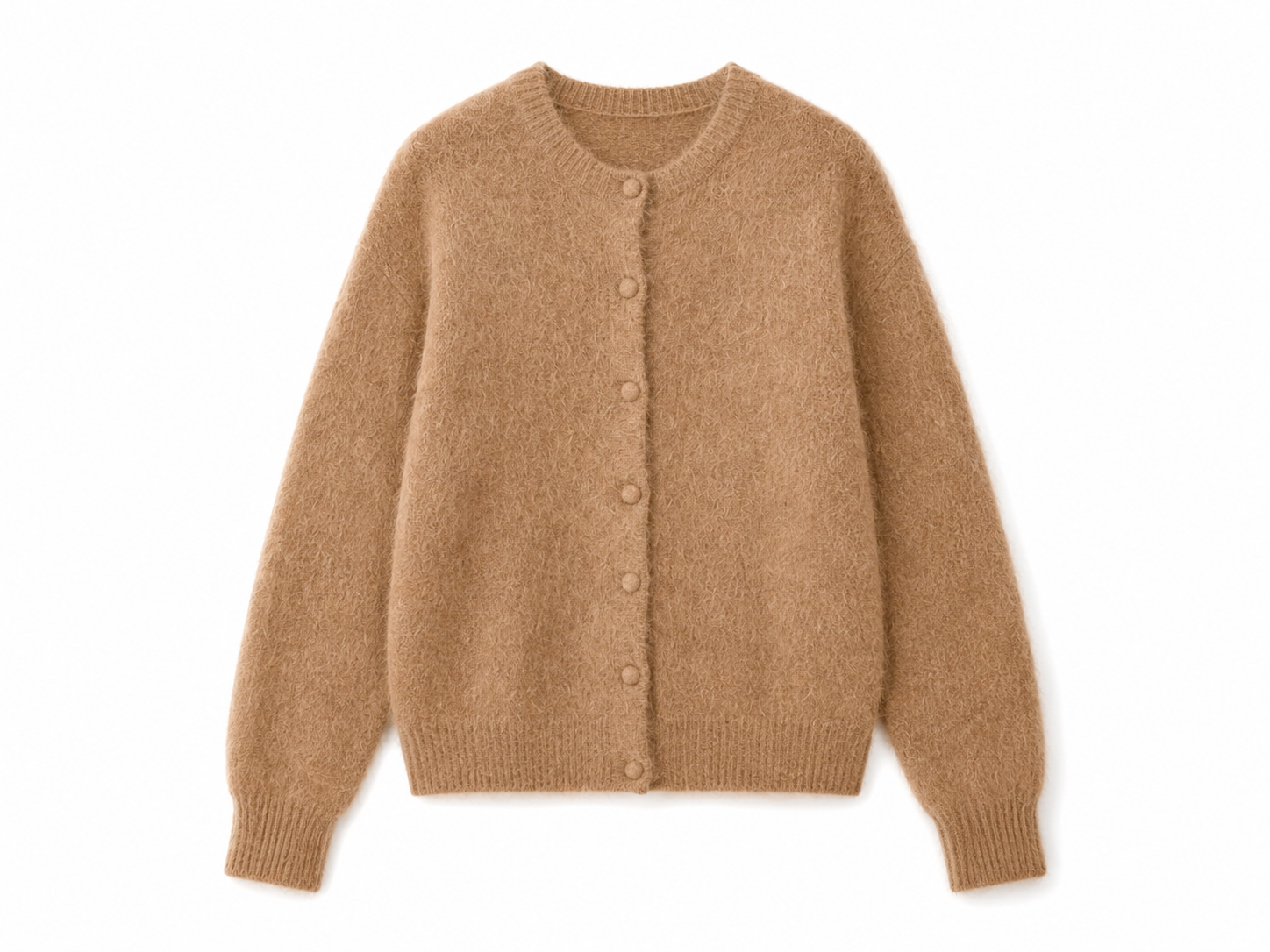 The Signature Cardigan | Camel
