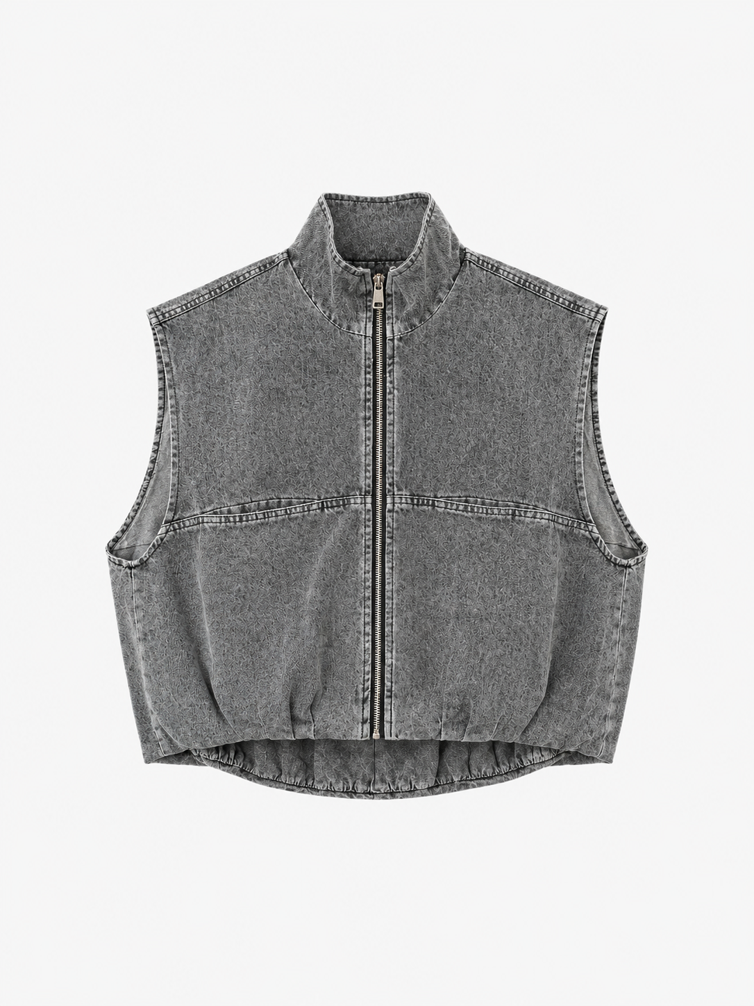 Jeansweste "Urban Grey" | Stone Washed