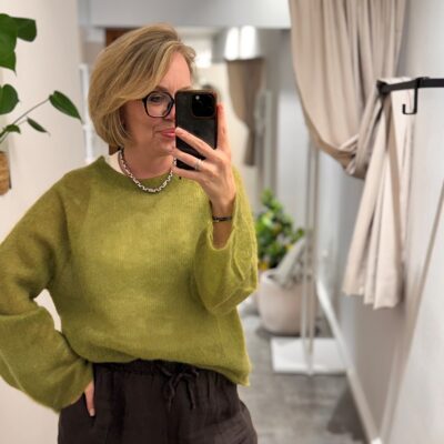 Strickpullover  | Pistazie
