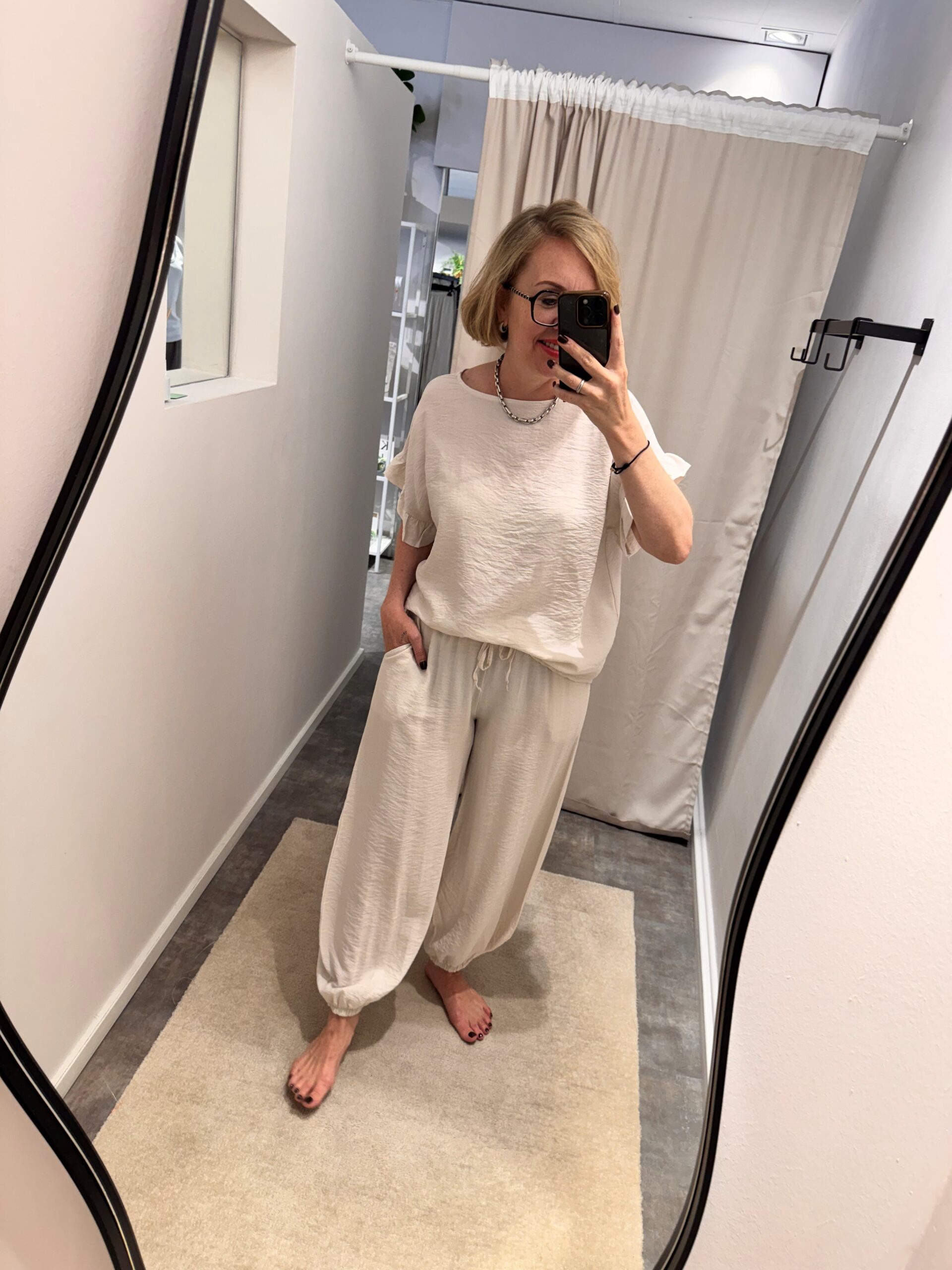 Pump-Hose | Beige