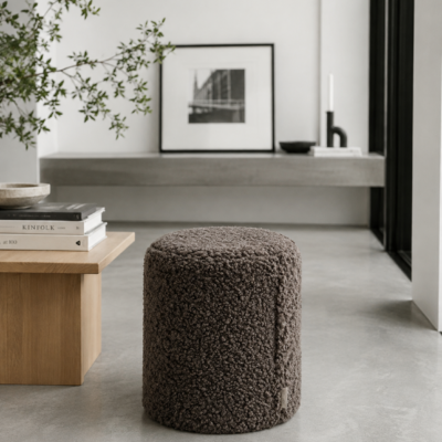 Blomus TEDDY Hocker Espresso | Brauner Design-Hocker