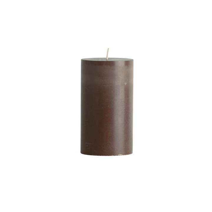 TineK Home Stumpenkerze | Haselnuss | H15cm