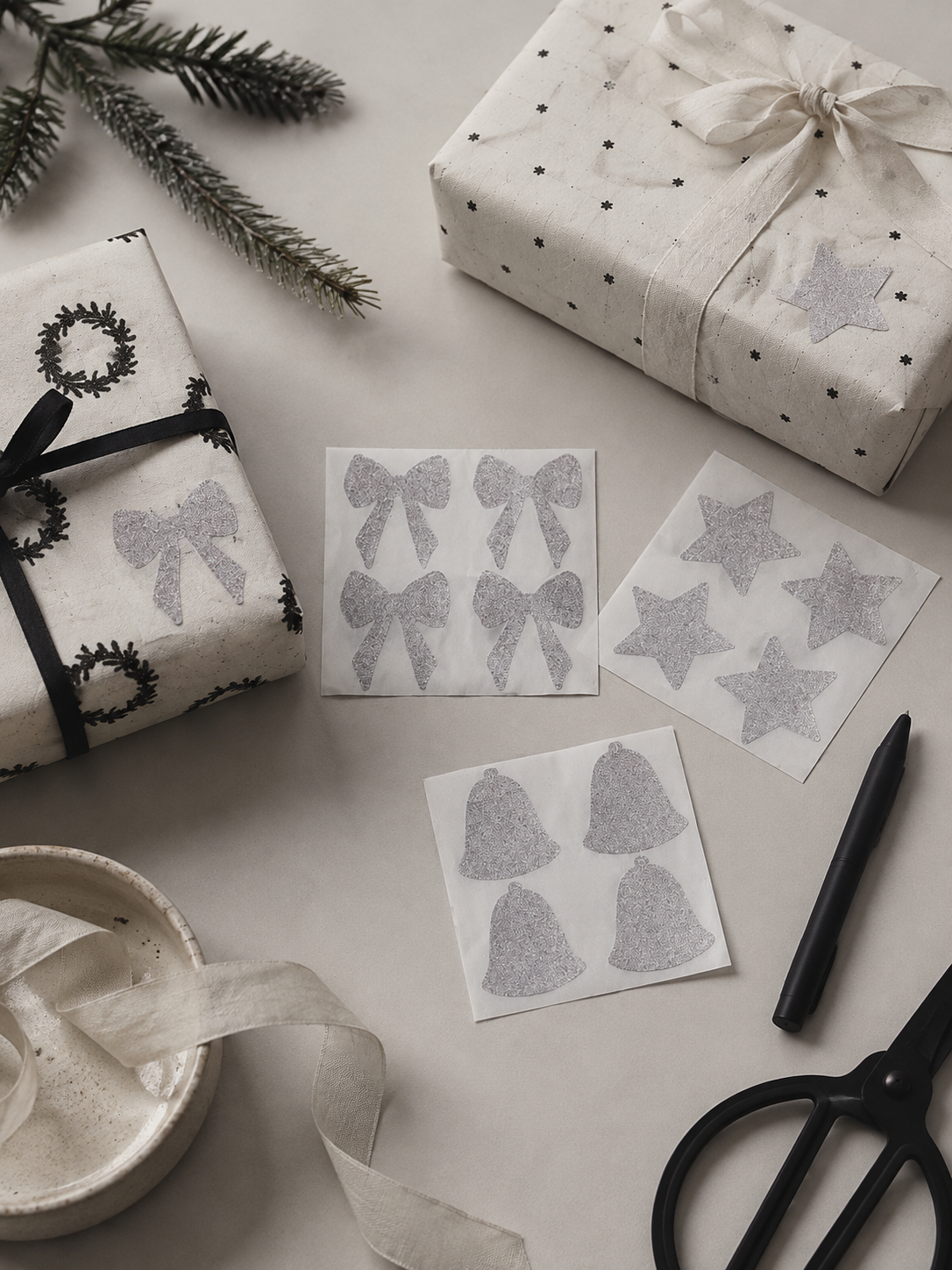 TineK Home Weihnachtssticker | Geschenkaufkleber