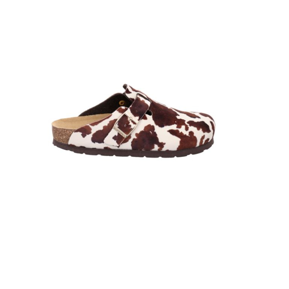 Pantolette Alba Braun Mocca