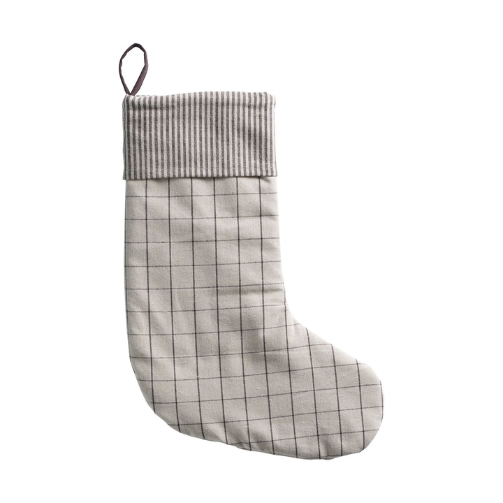 Nikolaus-/ Weihnachtsstrumpf kariert | TineK Home