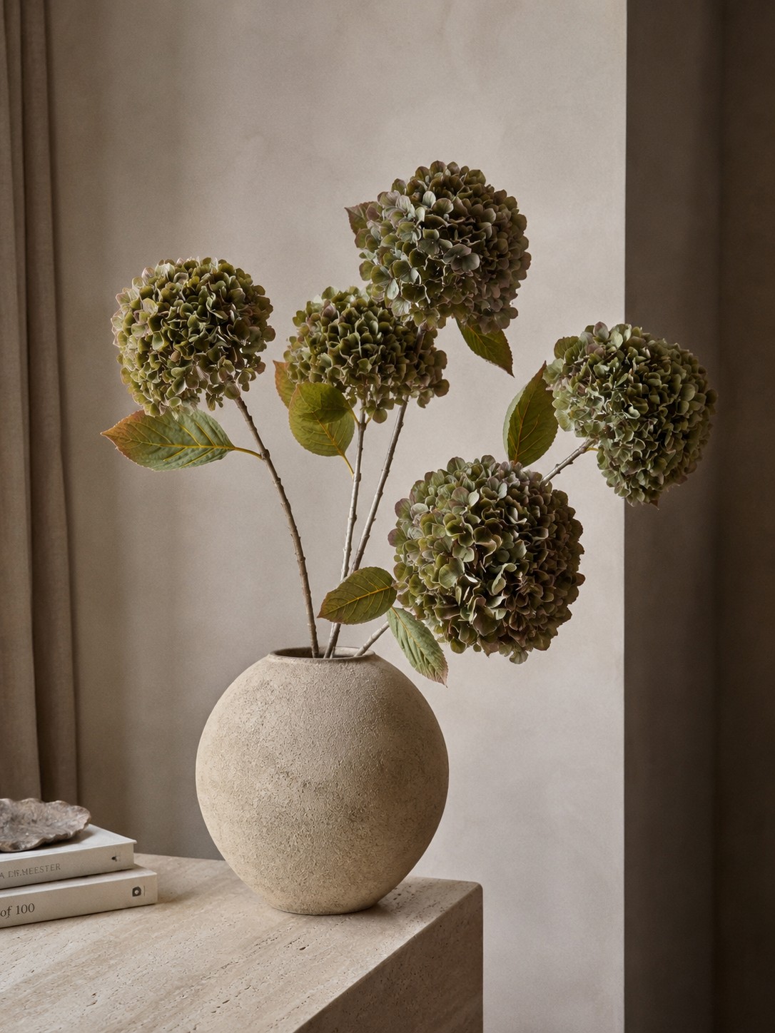 Künstliche Hortensie | Autumn Green