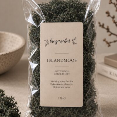 Konserviertes Islandmoos | 120 g | Pine Green