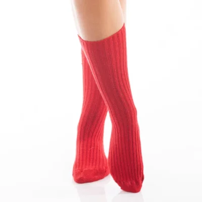Kaschmirsocken Cara – Rot