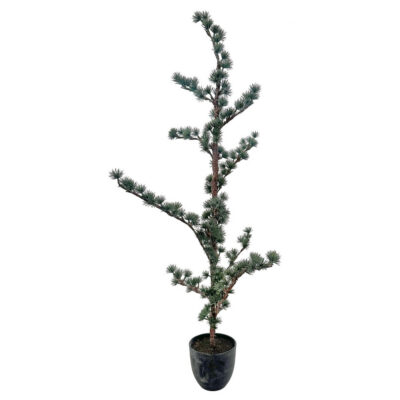 Künstlicher Lärchenbaum im Topf Graugrün 120 cm