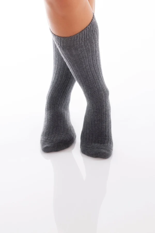 Kaschmirsocken Marie – Stein