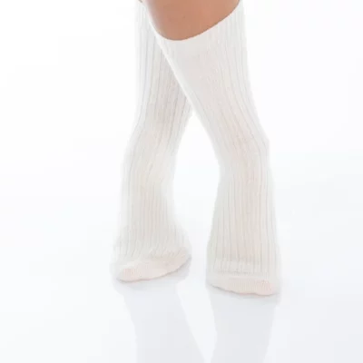 Kaschmirsocken Marie – Wollweiß