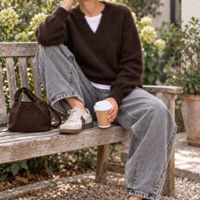 Strickpullover Liv | Chocolate