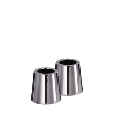Uyuni Light Mini Kerzenhalter | Chrome | 2er-Set