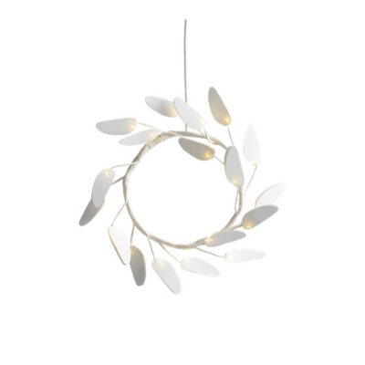 LED-Mistelzweigring aus Papier | 11,5 cm | Piffany Copenhagen | Vanilla